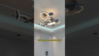 Aircraft fan light lights lightdesign lampdesign led lampdesign lights [upl. by Nonna]