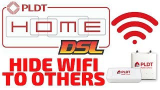 How To Hide PLDT HOME DSL WiFi SSID 2018 [upl. by Eimak]