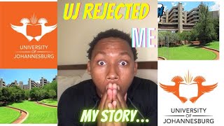 THE STORY OF HOW UJ REJECTED ME  SOUTH AFRICAN STUDENT YOUTUBER  my story time [upl. by Longo]