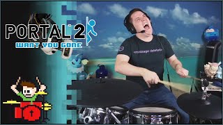 Portal 2  Want You Gone On Drums [upl. by Dorotea409]