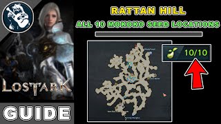 All 10 Rattan Hill Mokoko Seeds Location in Lost Ark  Anikka Map Locations Guide [upl. by Ettesoj184]