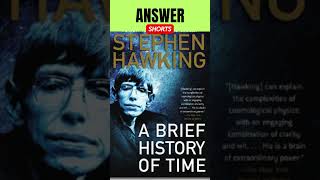 Who is the author of the book ‘A Brief History of Time’ short book compititiveexamsquestion [upl. by Ian908]