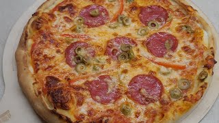 Domowa PIZZA lepsza niż z pizzerii Przepis na najlepsze ciasto na pizzę [upl. by Doroteya719]