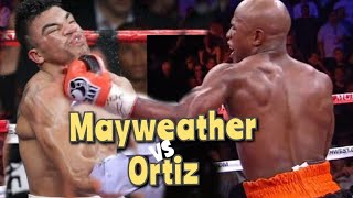 Floyd Mayweather Jr contra Victor Ortiz highlights [upl. by Keverne]