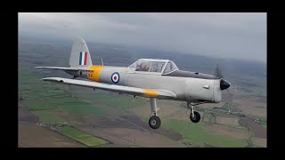 DHC1 Chipmunk Formation Flying Fun [upl. by Bocoj]