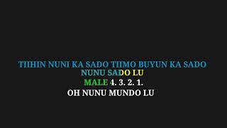 LUTU TUNGU KA MUNDO  LYRICAL  Apatani song with scrolling [upl. by Sidnarb752]