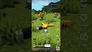 Minecraft fight credit to ethobot Hindi trending [upl. by Repsaj]