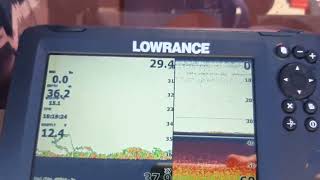 Lowrance Hook Reveal7 83200 HDI transducer [upl. by Domella]