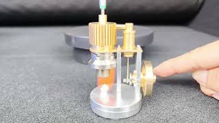 ENJOMOR Hot Air Ringbom Engine Stirling Engine Model Pocket Size [upl. by Eecyal]