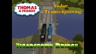 Thomas amp Friends  Sodor TrainzSpotting  Vicarstown Bridge  Trainz Video [upl. by Thenna846]