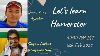 Lets Learn Harvester [upl. by Harbed]