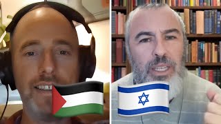 HEATED Yishai Fleisher Vs Palestinian Activist on “Israeli Occupation” [upl. by Costin]