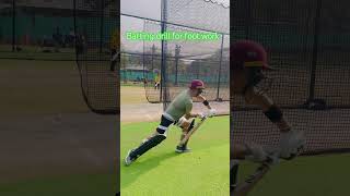 Drill for front foot crickettechnique coachinglife [upl. by Eulau]