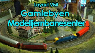 Layout Visit  Gamlebyen Modelljernbanesenter Trainroom [upl. by Ragas]