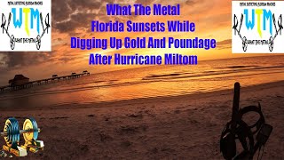 Metal Detecting Florida  Digging Up Gold And Poundage After Hurricane Milton [upl. by Colyer760]