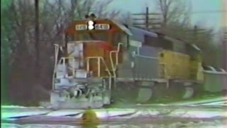 Michigan Trains  November 1990 [upl. by Saqaw221]