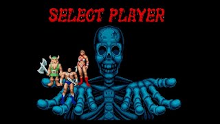 Golden Axe all charecters in Beginner mode [upl. by Maidy]