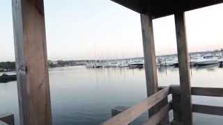 Port North Pier  Port Washington NY  Camera Jib Crane Test [upl. by Nolyk]