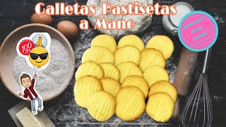 Galletas Pastisetas formadas a mano  Medidas en tazas [upl. by Swenson]