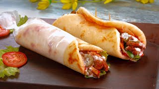 Chicken Shawarma Recipe By SooperChef [upl. by Lynelle908]