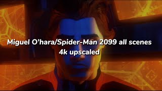 Miguel o’hara  spider man 2099 all scenes 4K HD upscaled scenepack [upl. by Akemehs557]