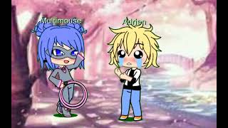 gacha life video multimouse save adrien [upl. by Nalahs]