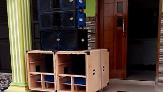 Box DYNACORD isi speaker Hupper S18L1001A Mantap [upl. by Hauhsoj]