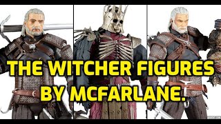 MCFARLANE TOYS THE WITCHER THE WILD HUNT FIGURES REVEALED AND IN BOX IMAGES  NINJA KNIGHT [upl. by Dulcinea]