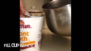 How To Make Cup Noodles [upl. by Keelia]