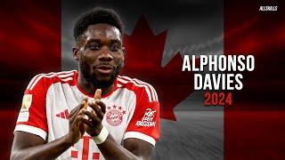 Alphonso Davies 2024 ● Real Madrid Transfer Target ● Speed Show Tackles amp Passes  HD [upl. by Thisbe349]