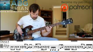 Marvin Gaye  Inner City Blues Babbitt  Bass Transcription [upl. by Aloz]