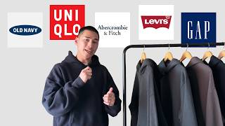 Who Makes The Best Oversized Hoodie Abercrombie Uniqlo Gap Old Navy Levis [upl. by Leamaj]