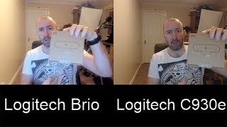 Logitech Brio VS Logitech C930e [upl. by Drooff]