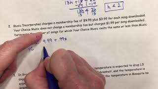 Multi Step Inequality Word Problems [upl. by Morrill767]