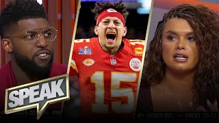 Is Patrick Mahomes the most talented athlete ever Chiefs run the greatest ever  NFL  SPEAK [upl. by Aihcrop655]