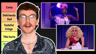 Ranking ICONIC bad performances from Drag Race [upl. by Yrahcaz]