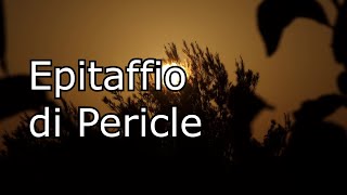 Epitaffio di Pericle [upl. by Dorine228]