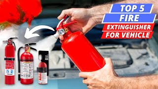 MustHave Safety Gear TopRated Car Fire Extinguishers 2024 [upl. by Aninay]