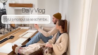 DAILY VLOG  TOTUL SE SCHIMBA IN VIATA MEA REDECOREZ STUDIOUL SI CAMERA NOASTRA [upl. by Leachim331]