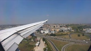 Lufthansa A321 scenic summer landing in Naples I 4K60 [upl. by Lucio]