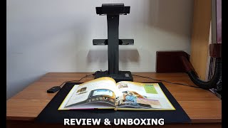 CZUR ET24 Pro Book Scanner  Review amp Unboxing [upl. by Hilleary]