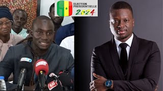 Présidentielle 2024  Yankoba Diop coordonnateur Given project tresse des lauriers à Thione Niang [upl. by Nigem665]