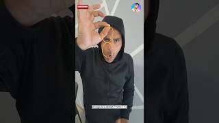 New Amazing Rubber Band Magic Trick 😱 Tutorial 💯🎯shorts trending magic [upl. by Notselrahc]