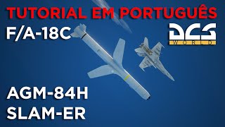 Tutorial DCS FA18C  AGM84H SLAMER [upl. by Lewse584]