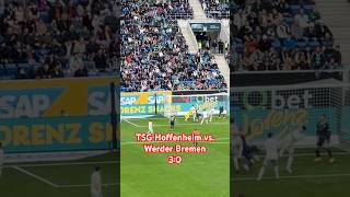 TSG Hoffenheim vs Werder Bremen 30  Nach 12 Minuten 🤯  werderbremen tsghoffenheim [upl. by Nylasoj]