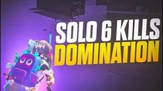 SOLO 6 FINISHE 😱BGMI RANK PUSH‼️ SAMSUNGA7A8J5J7J2J3XSA3A4A5 pilubhaa [upl. by Landis]