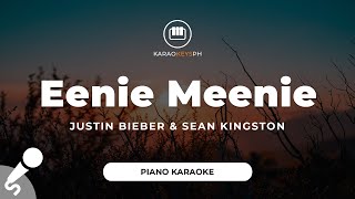 Eenie Meenie  Justin Bieber amp Sean Kingston Piano Karaoke [upl. by Mcneely963]