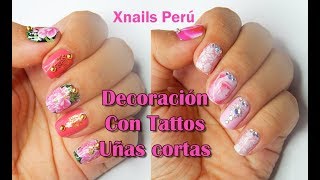 Decora tus UÑAS en CASA 💅 SIN ACRILICO NI LAMPARA 💅 Manicure Básico con Diseño [upl. by Neumeyer]