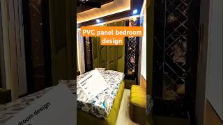 PVC wall panels bedroom designs installations PVC wall panels bedroom designs price shorts [upl. by Maighdlin]