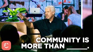 Pastor Terry kicks off our October series Community is more than [upl. by Iruj]